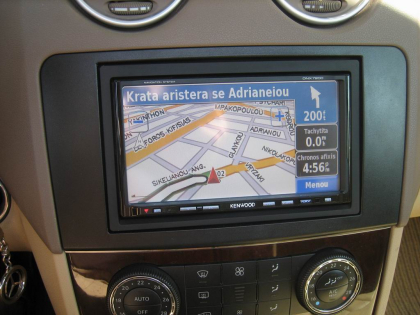 Εγκατάσταση Car Cinema & Navigation Kenwood DNX7200 σε Mercedes ML 350.
