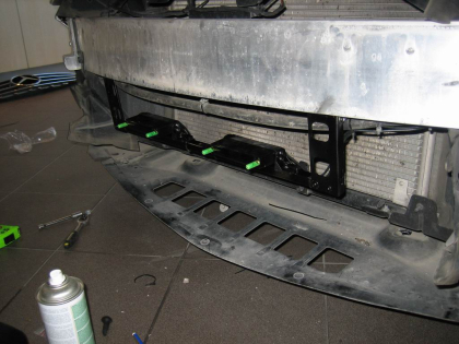 Εγκατάσταση Laser Jammer Blinder MX25 σε Mercedes SL500.