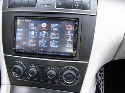 Εγκατάσταση Car Cinema και Navigation Kenwood DNX8220BT σε Mercedes SportsCoupe (W203).
