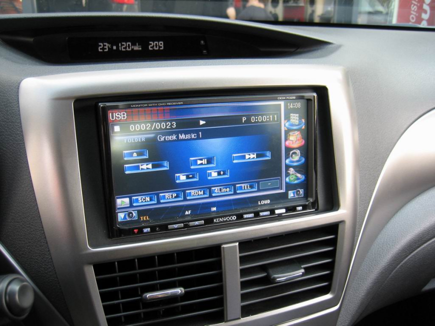 Εγκατάσταση Car Cinema Kenwood DDX-7029 σε Subaru Impreza