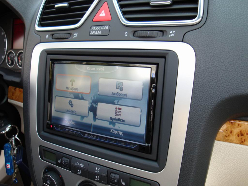 Εγκατάσταση Car Cinema Navigation Kenwood DDX8022BT με Navibox σε Volkswagen Eos