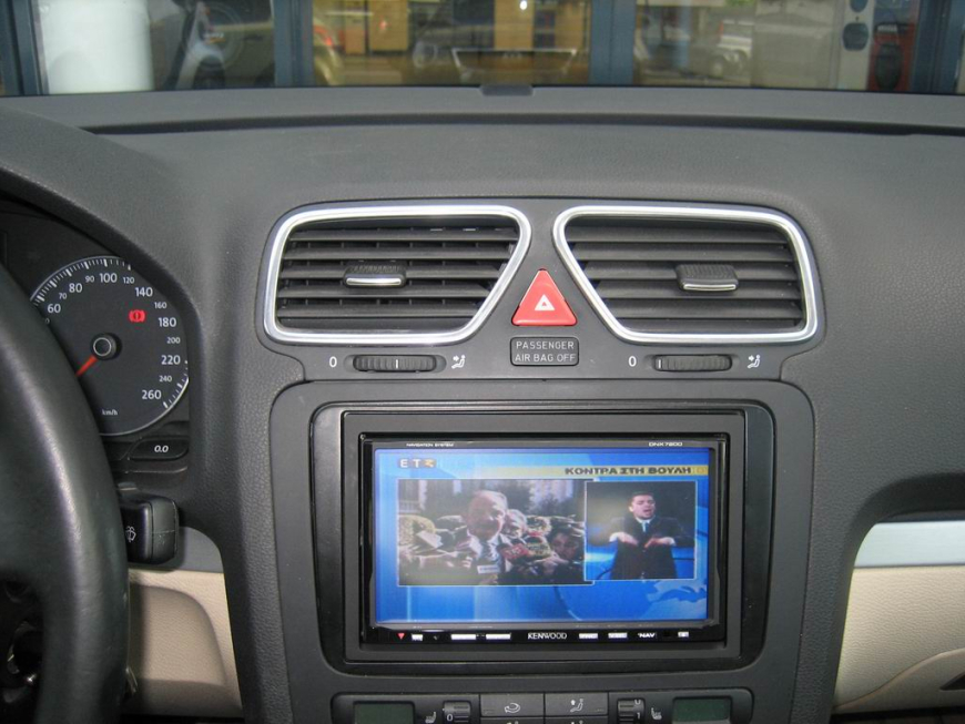 Εγκατάσταση Car Cinema Navigation Kenwood DNX7200 σε Volkswagen Eos