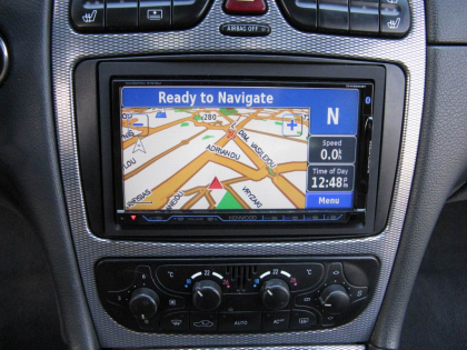 Εγκατάσταση Car Cinema και σύστημα πλοήγησης DNX8220BT σε Mercedes CLK 200 W208.