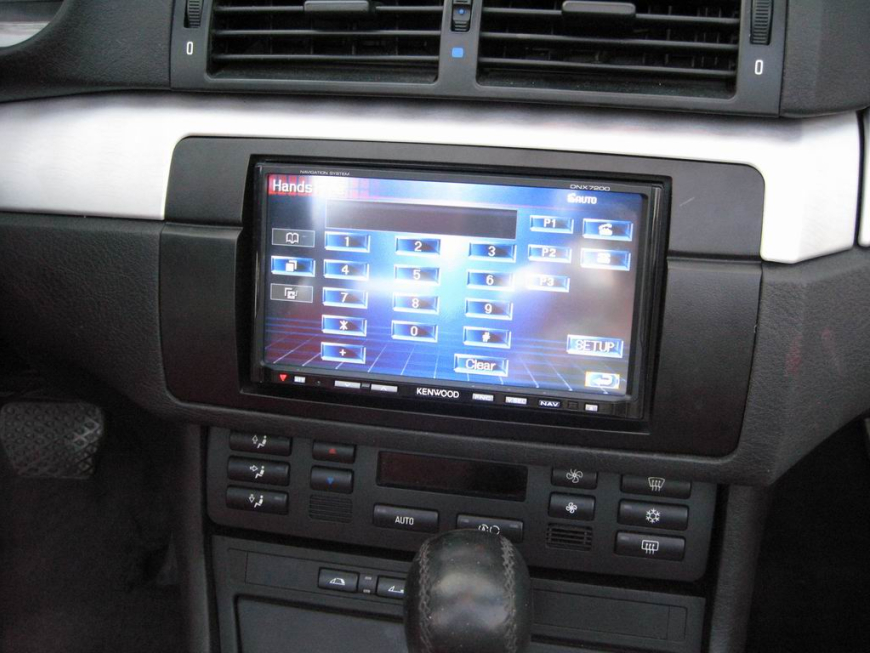 Εγκατάσταση Car Cinema και Navigation 2 Din Size  Kenwood DNX7200 σε BMW E-46.