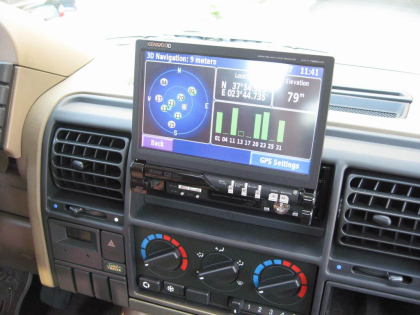 Εγκατάσταση Car Cinema Navigation Kenwood KVT-729DVD & KNA-G520 σε Land Rover