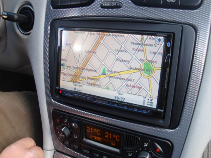 Εγκατάσταση Car Cinema Kenwood DDX8022BTY σε Mercedes C200.
