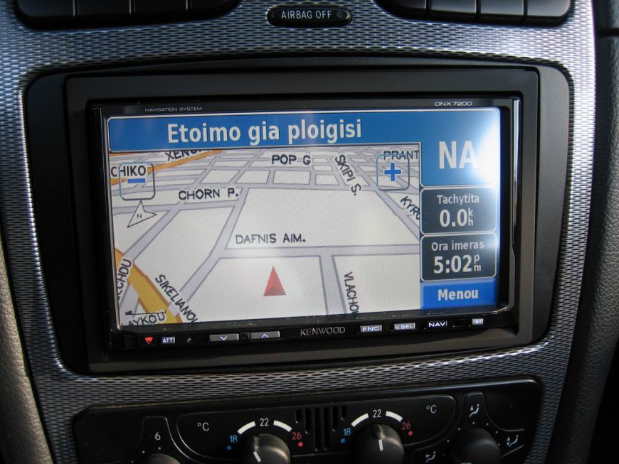 Εγκατάσταση Car Cinema Navigation Kenwood DNX7200 σε Mercedes CLK 240 (W209),