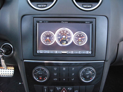Εγκατάσταση Car Cinema & Navigation Pioneer AVIC-HD3BT σε Mercedes ML 350 Brabus.