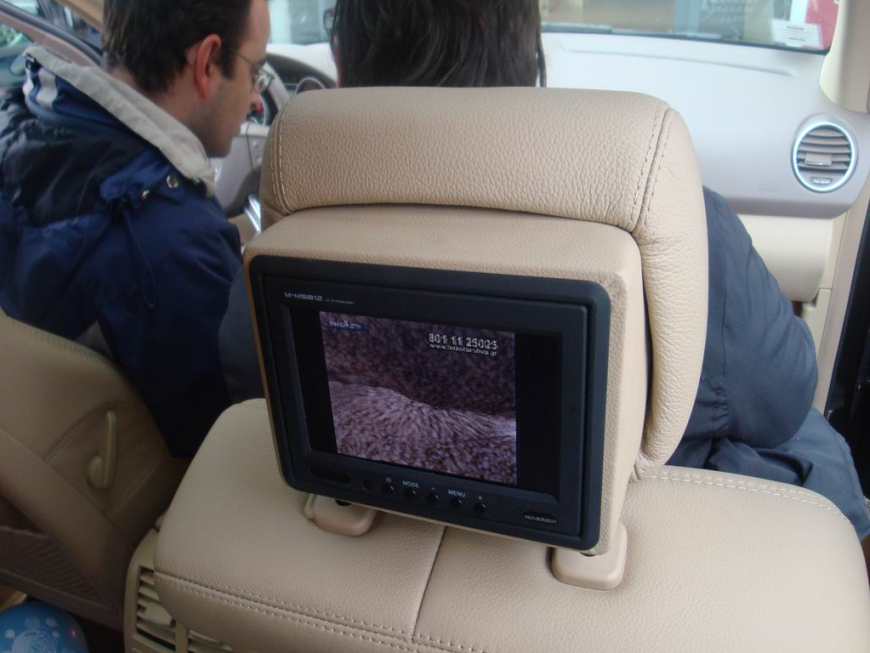 Εγκατάσταση Car Cinema Kenwood DDX8022BTY με Macrom σε Mercedes ML 350.