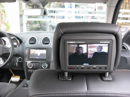 Εγκατάσταση Car Cinema & Navigation Pioneer AVIC-HD3BT σε Mercedes ML 350.