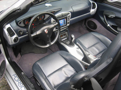 Εγκατάσταση Car Cinema Kenwood DDX-7029 σε Porsche Boxter. 