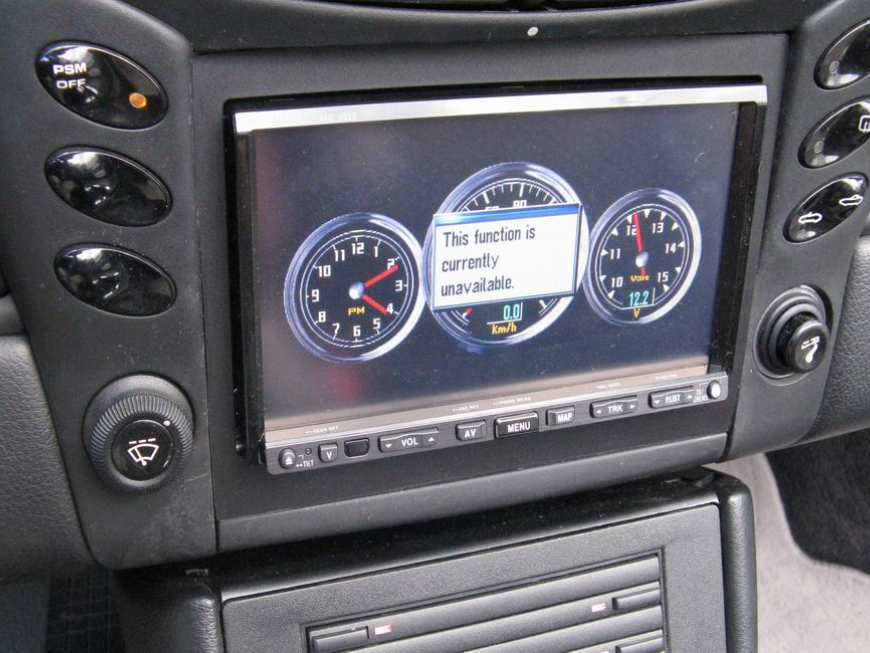 Εγκατάσταση Pioneer NavGate Avic-HD3BT II σε Porsche Boxter 986.