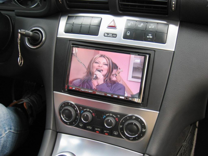Εγκατάσταση Car Cinema & Navigation Kenwood DDX-8029 σε Mercedes C230 (W203).