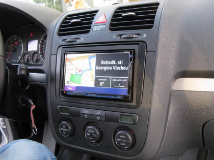 Εγκατάσταση Car Cinema Navigation Kenwood DNX8220BT σε Volkswagen Golf 5