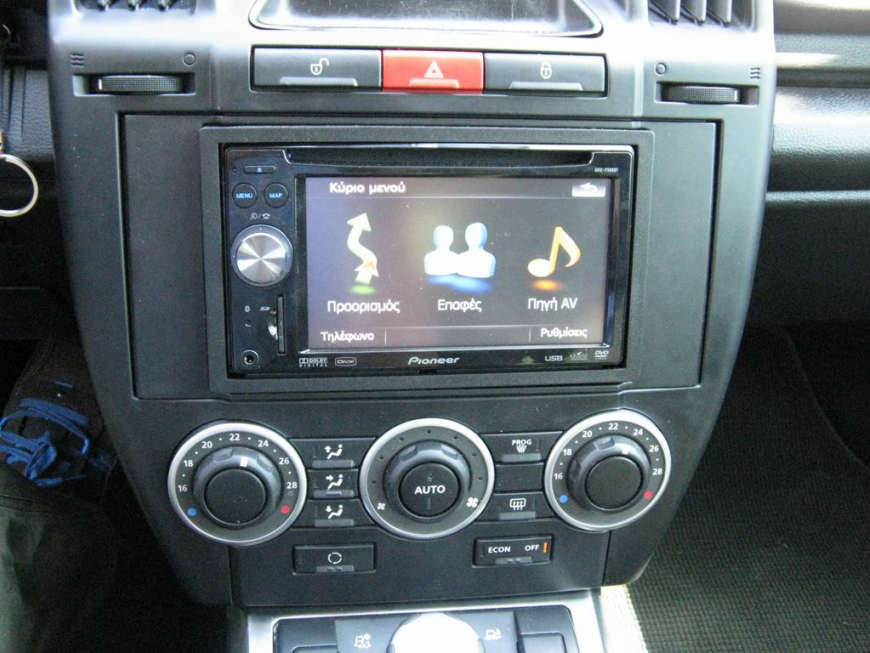 Εγκατάσταση NavGate Pioneer AVIC-F900BT Navigation & Car Cinema σε Land Rover Freelander 2.