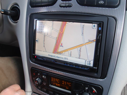 Εγκατάσταση Car Cinema Kenwood DDX8022BTY σε Mercedes C200.