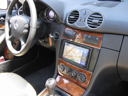 Εγκατάσταση Car Cinema & Navigation Kenwood DNX8220BT σε Mercedes C200 (W209).