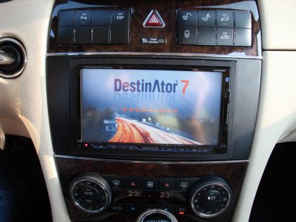 Εγκατάσταση Car Cinema Kenwood DDX8022BT σε Mercedes CLK 200 (W209 Face Lift).