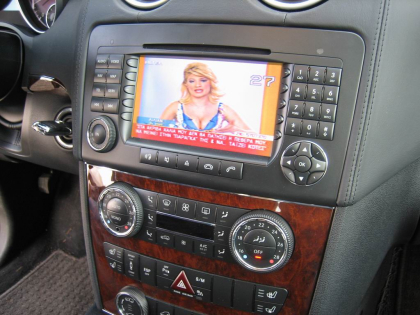 Εγκατάσταση TV Tuner της Pioneer και Unlock οθόνης σε Mercedes GL 500 μοντέλο 2007.