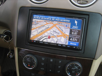 Εγκατάσταση Car Cinema & Navigation Kenwood DNX7200 σε Mercedes ML 350.