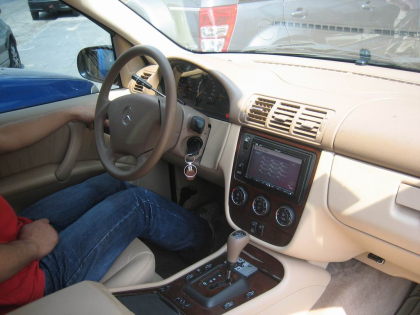 Εγκατάσταση Car Cinema Navigation Pioneer AVIC-HD3BT σε Mercedes ML 320.