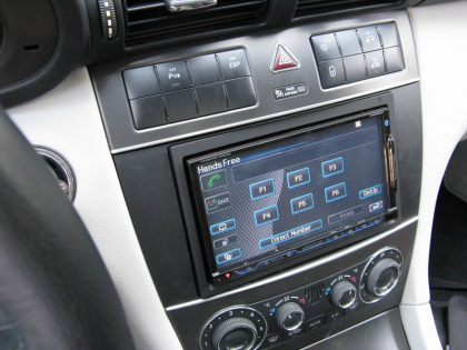 Εγκατάσταση Car Cinema και Navigation Kenwood DNX8220BT σε Mercedes SportsCoupe (W203).