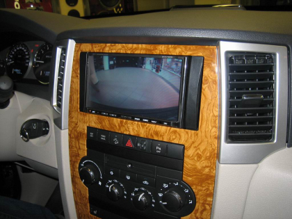 Grand Cherokee 2008 Car Cinema Navigation Kenwood DNX 7200.