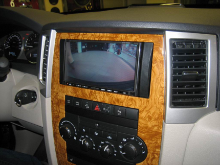 Grand Cherokee 2008 Car Cinema Navigation Kenwood DNX 7200.