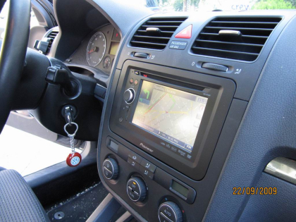 Εγκατάσταση Car Cinema Navigation Pioneer AVIC-F9110BT σε Volkswagen Golf