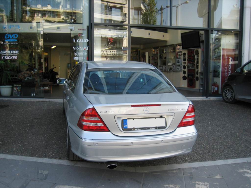 Εγκατάσταση Car Cinema & Navigation Kenwood DDX-8029 σε Mercedes C230 (W203).