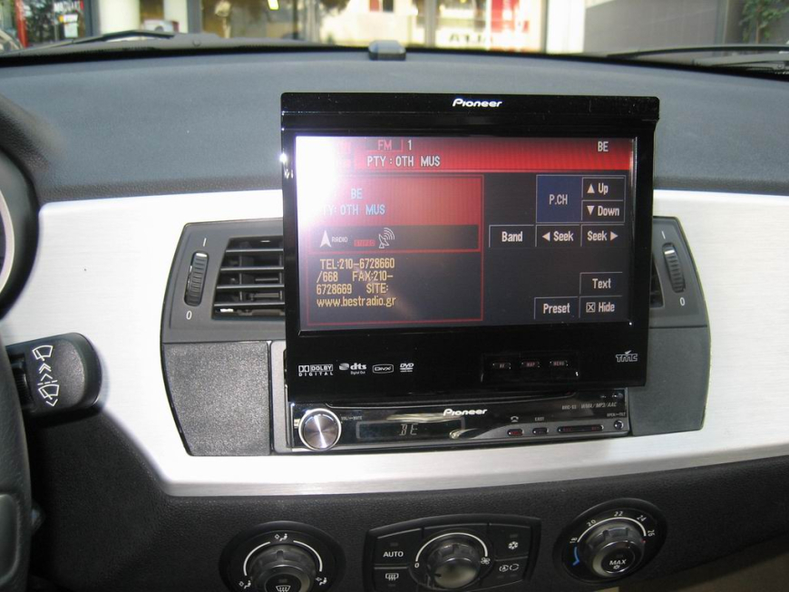 Εγκατάσταση Car Cinema και Navigation Pioneer AVIC-X3BT σε BMW Z4.