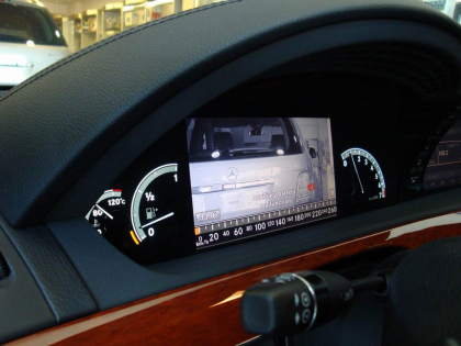 Εγκατάσταση Car Cinema με Boa σε Mercedes-Benz W221 S350.