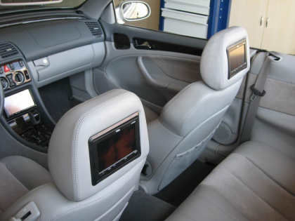 Εγκατάσταση Car Cinema και συστήματος πλοήγησης Kenwood DNX7200 σε Mercedes CLK 200.