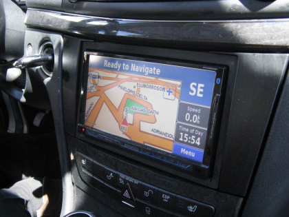 Εγκατάσταση Car Cinema Kenwood DNX-8220BT σε Mercedes E200 (W211).