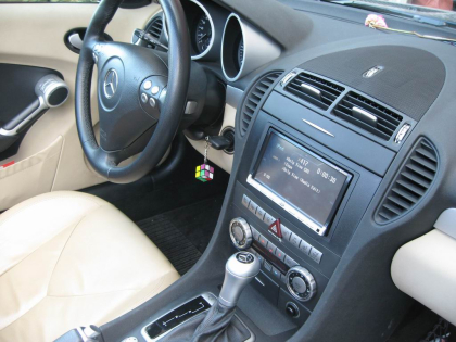 Εγκατάσταση Car Cinema JVC AVX800 σε Mercedes SLK (R171).