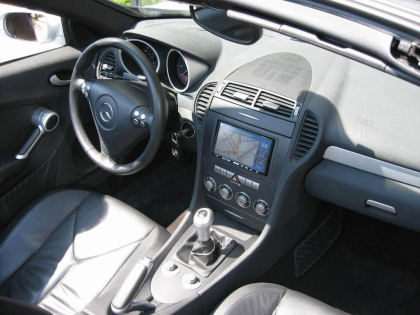 Εγκατάσταση Car Cinema & Navigation Kenwood DNX7200 σε Mercedes SLK (R171).