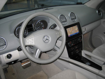 Εγκατάσταση Car Cinema & Navigation Kenwood DNX7200 σε Mercedes ML 350.