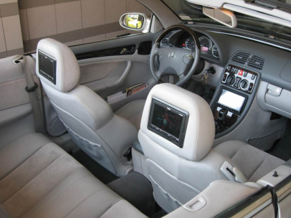 Εγκατάσταση Car Cinema και συστήματος πλοήγησης Kenwood DNX7200 σε Mercedes CLK 200.