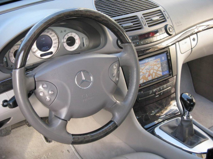 Εγκατάσταση Car Cinema και σύστημα πλοήγησης Kenwood DNX8220BT σε Mercedes E200 (W211).