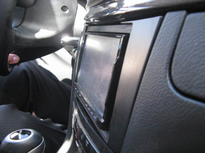 Εγκατάσταση Car Cinema Kenwood DNX-8220BT σε Mercedes E200 (W211).