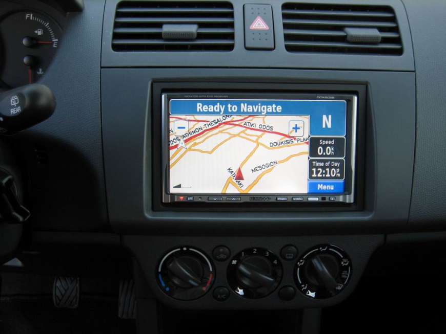 Εγκατάσταση Car Cinema Navigation Kenwood DDX-6029 σε Suzuki Swift