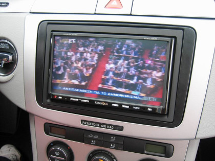 Εγκατάσταση Car Cinema Navigation Kenwood DNX7200 σε Volkswagen Passat 2008.