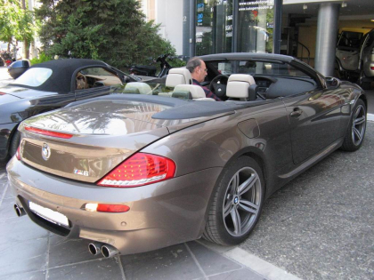 Εγκατάσταση Laser Jammers Blinder σε BMW E64 M6 Convertible.