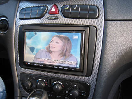 Εγκατάσταση Car Cinema Navigation Kenwood DNX7200 σε Mercedes CLK 240 (W209),