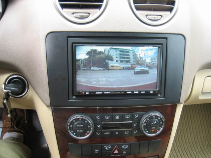 Εγκατάσταση Car Cinema Navigation Kenwood DNX-7200, Xenon Lights & Camera σε Mercedes ML 350 (W164).