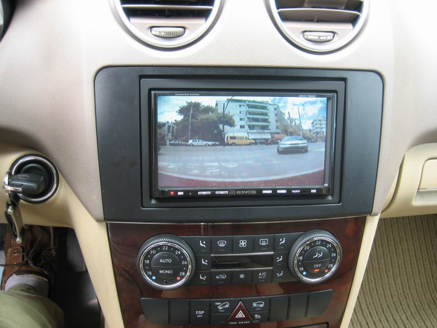 Εγκατάσταση Car Cinema Navigation Kenwood DNX-7200, Xenon Lights & Camera σε Mercedes ML 350 (W164).