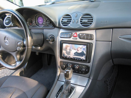 Εγκατάσταση Car Cinema Navigation Kenwood DNX7200 σε Mercedes CLK 240 (W209),