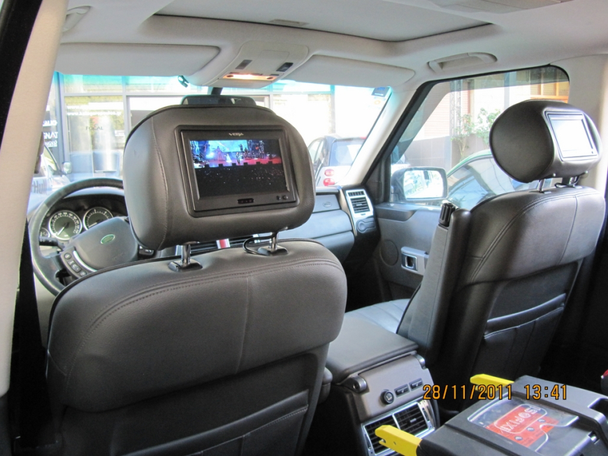 Εγκατάσταση Pioneer AVIC-F20BT Navigation & Rear Entertainment System σε Range Rover SE