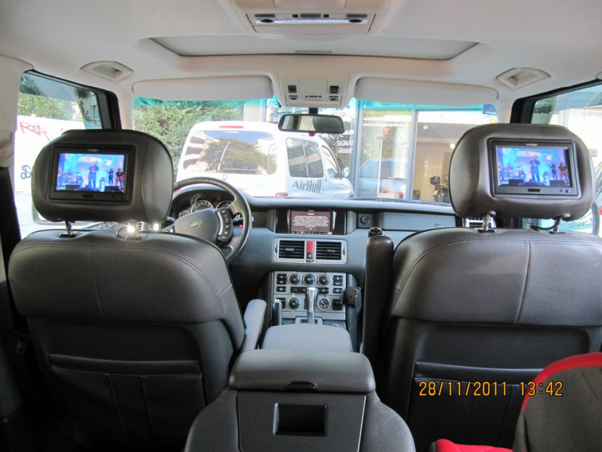 Εγκατάσταση Pioneer AVIC-F20BT Navigation & Rear Entertainment System σε Range Rover SE