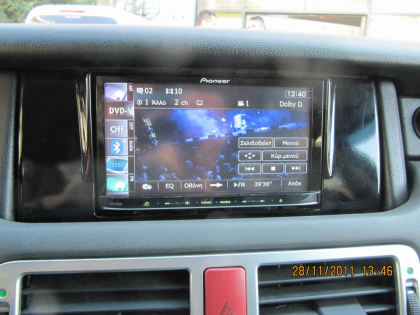 Εγκατάσταση Pioneer AVIC-F20BT Navigation & Rear Entertainment System σε Range Rover SE